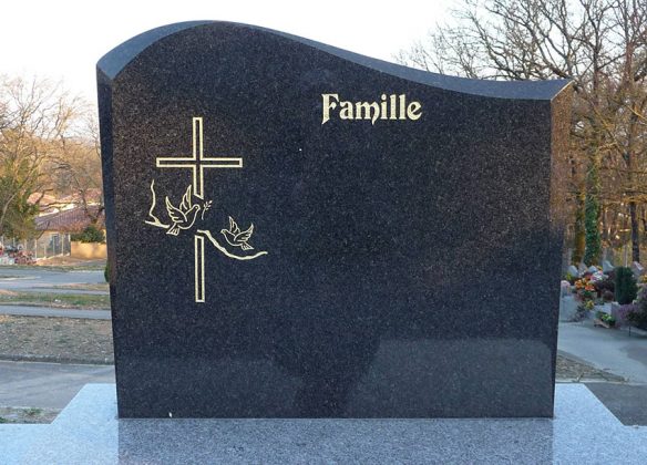 Redorer plaques funéraires et pierres tombales